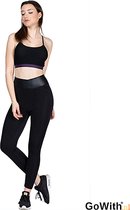 Dames Legging | hoog sluitend |elastische band |sport legging | yoga legging | fitness legging |kleur: zwart | Maat: M