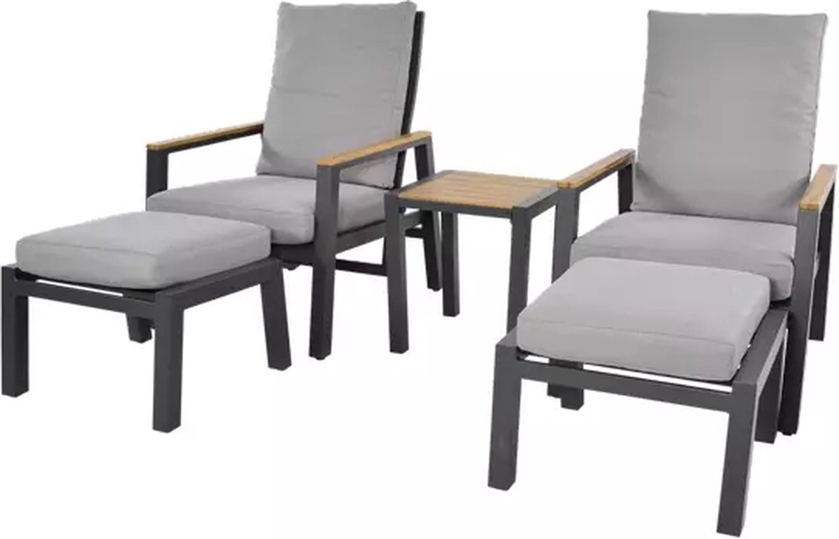 Lesli Living Duoset Coda Charcoal
