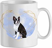 Mok Boston terrier 4.1| Hond| Hondenliefhebber | Cadeau| Cadeau voor hem| cadeau voor haar | Beker 31 CL