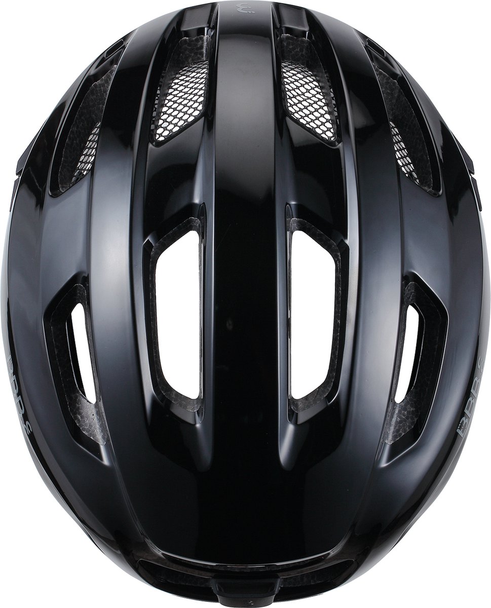 BBB Cycling Racefiets Helm - Medium: 52 - 58 CM - Wielrennen, MTB & Stadfiets - Wasbare Padding - Met Bevestiging Achterlicht - Fietshelm Dames & Heren - Glanzend Zwart - Condor 2.0 BHE-173 – foto 7