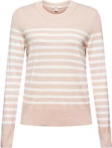 Esprit Trui Gestreepte Trui Van Katoen 091ee1i352 E697 Dames Maat - XL