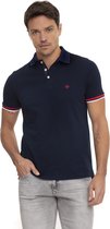 Sport Polo T-Shirt Donker Blauw - XXL