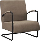 Fauteuil stof taupe