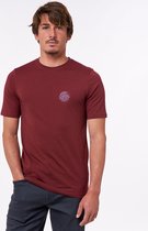 Rip Curl - UV-zwemshirt voor heren - Icons of Surf - Kastanjebruin - maat S