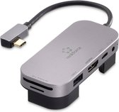 Renkforce RF-4533946 USB-C mini-dockingstation Geschikt voor merk: Universeel, Apple Incl. laadfunctie