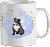 Mok Engelse bulldog 6.2| Hond| Hondenliefhebber | Cadeau| Cadeau voor hem| cadeau voor haar | Beker 31 CL