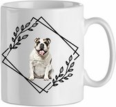 Mok Engelse bulldog 2.5| Hond| Hondenliefhebber | Cadeau| Cadeau voor hem| cadeau voor haar | Beker 31 CL