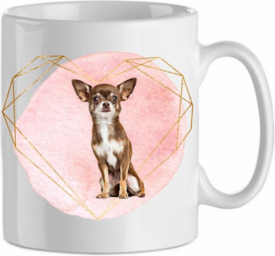 Mok Chihuahua 5.1| Hond| Hondenliefhebber | Cadeau| Cadeau voor hem| cadeau voor haar | Beker 31 CL
