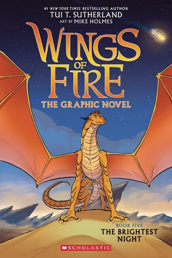 Wings of Fire Graphix- Wings of Fire: The Brightest Night: A ... - cover