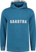 Gaastra Hoodie Sweater "Artic" - katoen/gerecycled polyester - blauw