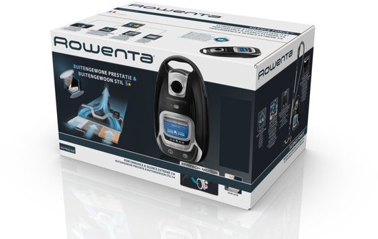 Rowenta Silence Force RO7450 - Stofzuiger met Zak - Stil - Geschikt voor Allergieën - Inclusief Accessoires