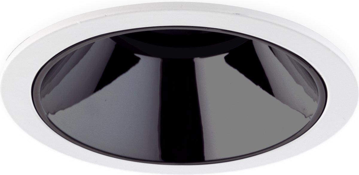 Groenovatie LED Inbouwspot 10W CREE - Rond - Ø84mm - Kantelbaar - Wit/Chroom