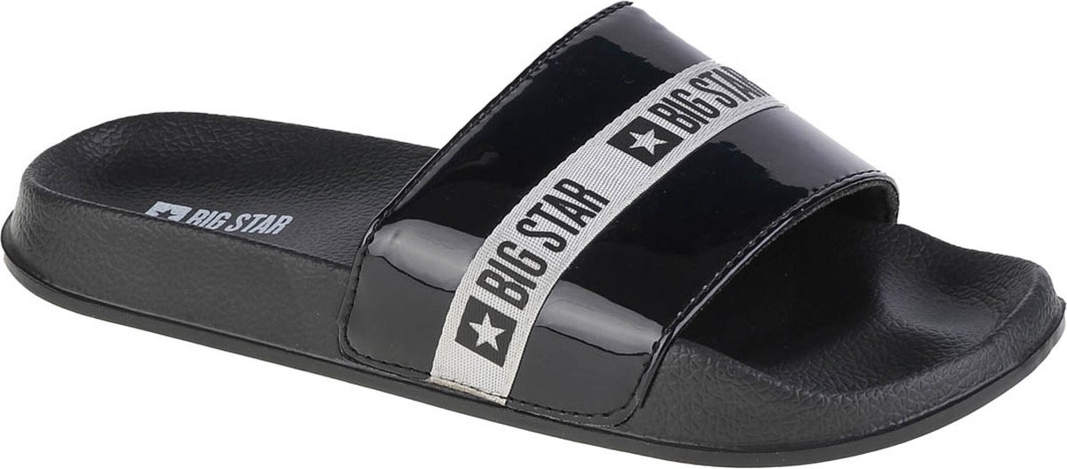 Big Star W Slipper GG274A007, Vrouwen, Zwart, Slippers, maat: 38