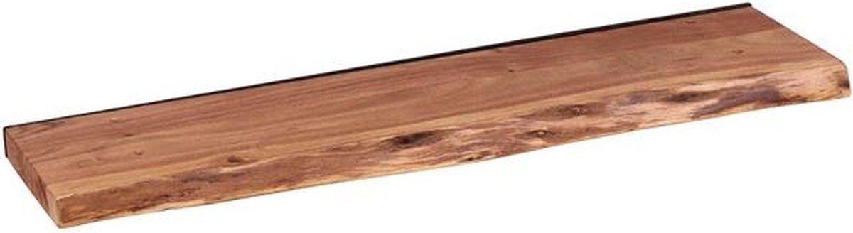 DH Interior Wandplank Durris 90 x 20 x 4 cm - Hout - Massief acacia - Industrieel - 90 x 20 x 4 cm