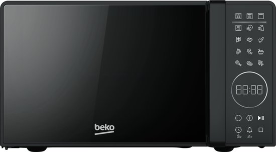Beko Solo-magnetron | Model MGC20130BFB | Vrijstaand | 20 liter | 700 W | Touch-bediening | Zwart