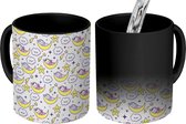 Magische Mok - Foto op Warmte Mokken - Koffiemok - Baby - Sterren - Slapen - Magic Mok - Beker - 350 ML - Theemok