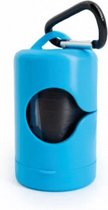 poepzakdispenser 4 x 4 x 7 cm blauw 16-delig