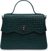 MYOMY MY ROSE BAG Handbag mini - croco green