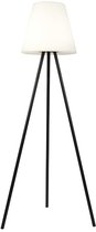 Bol.com QAZQA virginia - Design Dimbare LED Tripod | driepoot vloerlamp | Staande Lamp met Dimmer met Solar | Zonne energie - 1 ... aanbieding