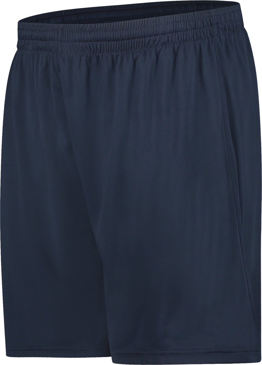 Masita | Sportbroek Dames & Heren - Short Belize - Voetbalbroek - Zonder binnenslip - NAVY BLUE - M