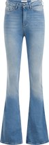 WE Fashion Dames high rise flared jeans