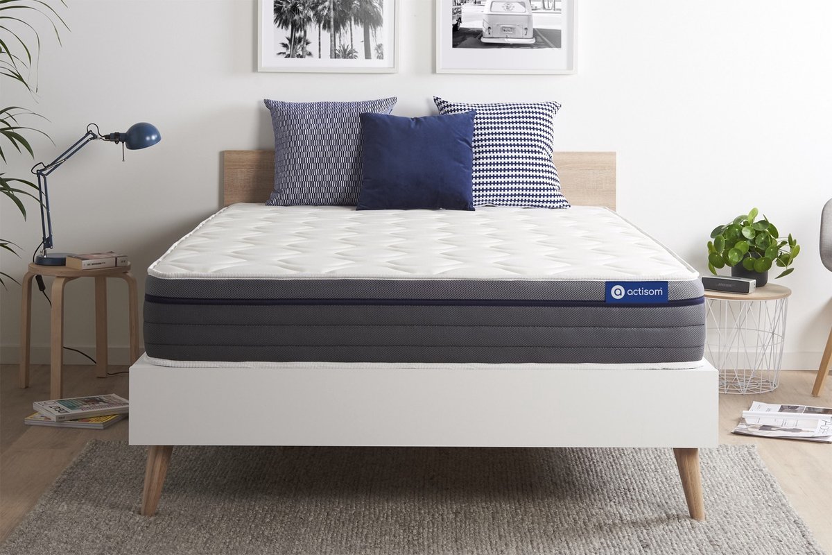 Actilatex zen matras 160x195cm , Latex en traagschuim , Gebalanceerd, 7 comfortzones