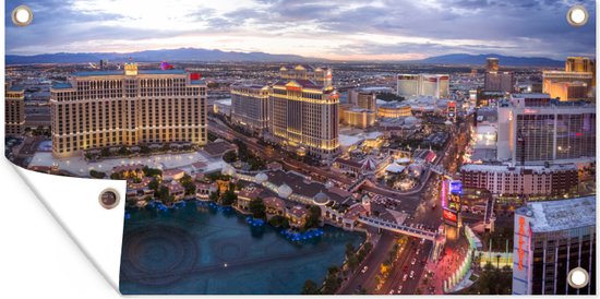 Tuinposter - Centrum Las Vegas