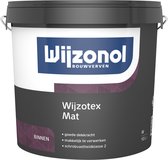 Wijzonol Wijzotex Mat 5 litres Wit