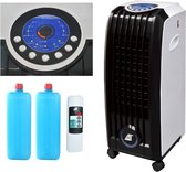 Aircooler - 4 in 1 - DELUXE UITGAVEN - Cooler - Ventilator - Airconditioner - Humidifier - Beweegbare aircooler - Inclusief wielen en afstandsbediening -
