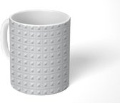 Mok - Koffiemok - IJzer - Piramide - Patronen - Geometrie - Mokken - 350 ML - Beker - Koffiemokken - Theemok