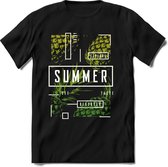 Summer Time | TSK Studio Zomer Kleding  T-Shirt | Groen | Heren / Dames | Perfect Strand Shirt Verjaardag Cadeau Maat S