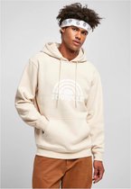 Urban Classics Hoodie/trui -M- Spray Logo Creme