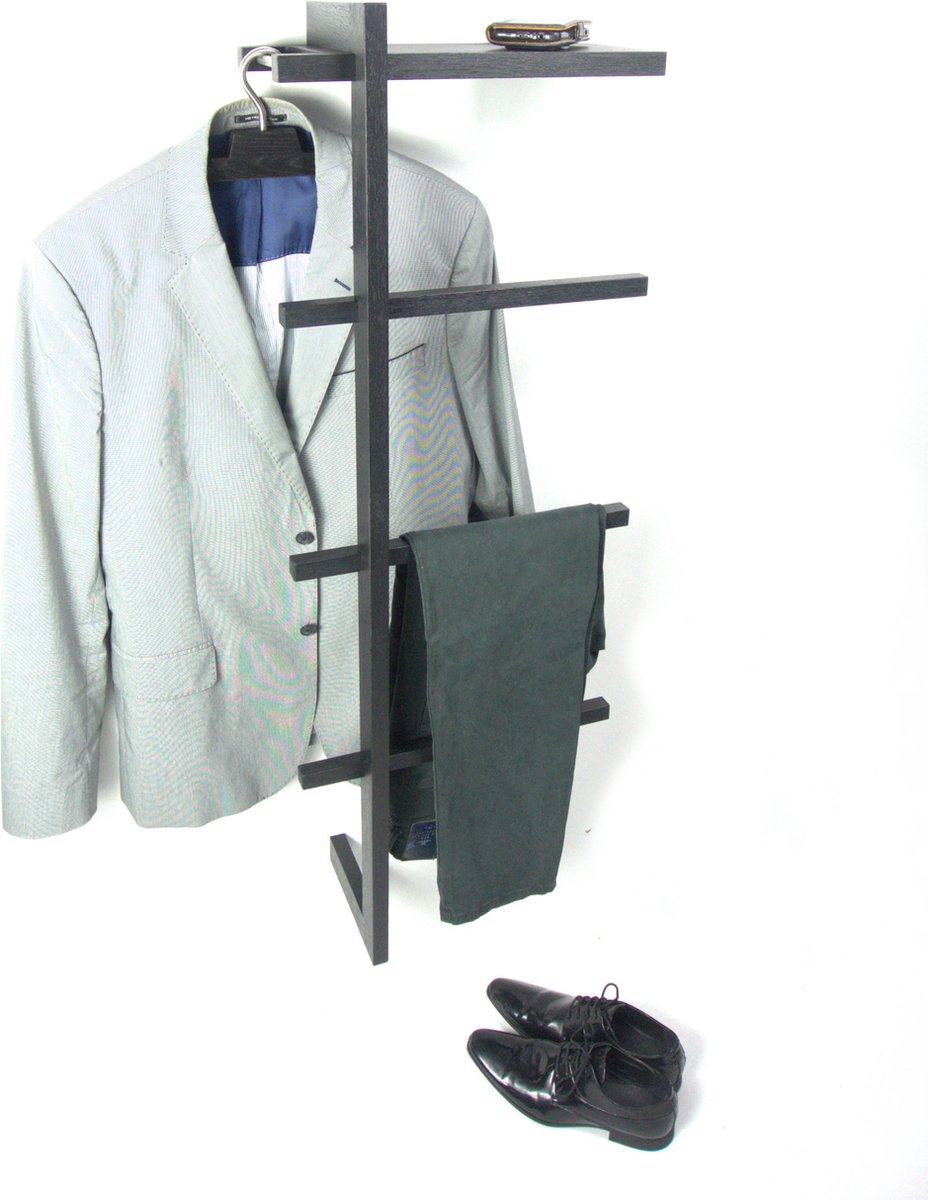 RHOOTZ - dressboy - kledingrek - zwart eiken - zwevend