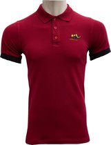 KAET - Polo - T-shirt- Heren - (Bordeaux-donkerblauw)-Maat - XL