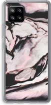 Case Company® - Samsung Galaxy A42 5G hoesje - Roze stroom - Soft Cover Telefoonhoesje - Bescherming aan alle Kanten en Schermrand