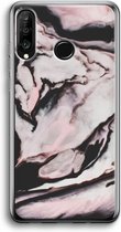 Case Company® - Huawei P30 Lite hoesje - Roze stroom - Soft Cover Telefoonhoesje - Bescherming aan alle Kanten en Schermrand