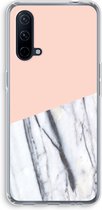 Case Company® - OnePlus Nord CE 5G hoesje - A touch of peach - Soft Cover Telefoonhoesje - Bescherming aan alle Kanten en Schermrand
