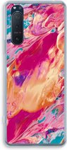 Case Company® - Sony Xperia 5 II hoesje - Pastel Echoes - Soft Cover Telefoonhoesje - Bescherming aan alle Kanten en Schermrand
