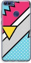 Case Company® - Huawei P Smart (2018) hoesje - Pop Art #3 - Soft Cover Telefoonhoesje - Bescherming aan alle Kanten en Schermrand