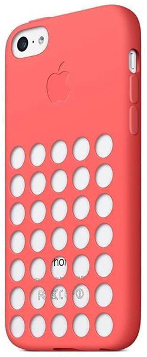 Apple - Siliconen Back Cover - iPhone 5C - Roze