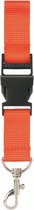 keycord Safety-Break 53 x 2,5 cm polyester oranje