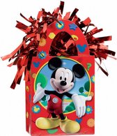 ballongewicht Mickey Mouse junior 9 cm papier rood