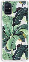 Case Company® - Samsung Galaxy A51 4G hoesje - Bananenbladeren - Soft Cover Telefoonhoesje - Bescherming aan alle Kanten en Schermrand