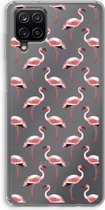 Case Company® - Samsung Galaxy A12 hoesje - Flamingo - Soft Cover Telefoonhoesje - Bescherming aan alle Kanten en Schermrand