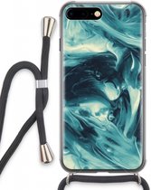 Case Company® - iPhone 7 PLUS hoesje met Koord - Dreaming About Whales - Telefoonhoesje met Zwart Koord - Extra Bescherming aan alle Kanten en Over de Schermrand