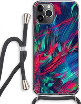 Case Company® - iPhone 11 Pro Max hoesje met Koord - Pilgrims Of The Sea - Telefoonhoesje met Zwart Koord - Extra Bescherming aan alle Kanten en Over de Schermrand