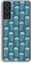 Case Company® - Samsung Galaxy S21 FE hoesje - Kwallie - Soft Cover Telefoonhoesje - Bescherming aan alle Kanten en Schermrand