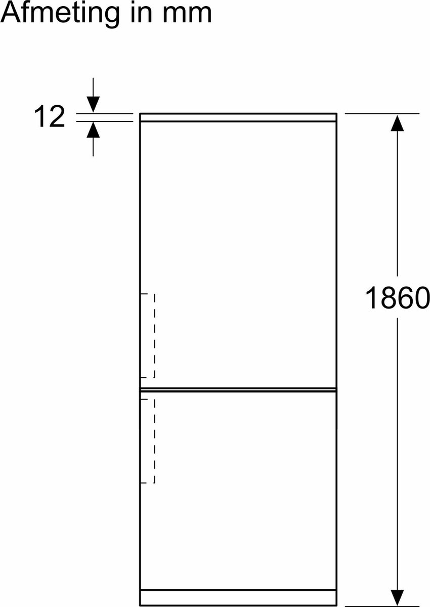 Bosch KGN36VICT - Serie 4 - Koelkast - Koel-vriescombinatie - Total No Frost - nooit meer ontdooien - RVS - Energielabel C - Zeer stil - Extra veel ruimte voor je verse etenswaren met VitaFresh — afbeelding 3
