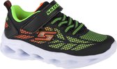 Skechers Vortex-Flash 400030L-BKLM, voor een jongen, Zwart, Sportschoenen,Sneakers, maat: 29