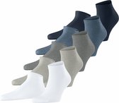 Esprit Solid-Mix 5-Pack Heren Sneakersokken - Multicolour - Maat 40-46